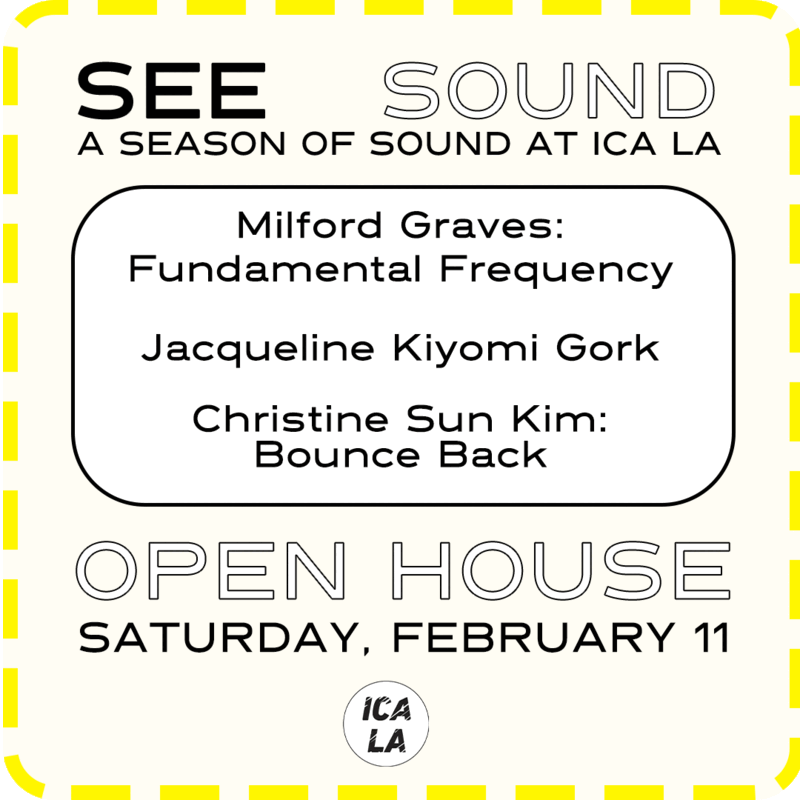 Open House reception at ICA LA