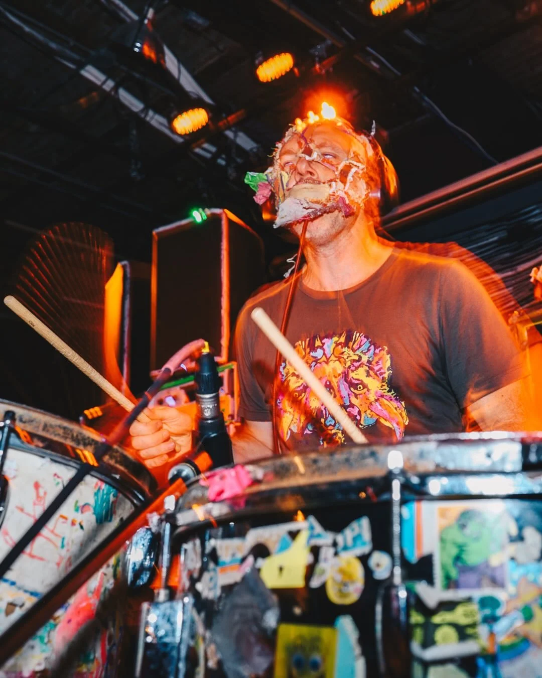 LIGHTNING BOLT WITH MADE MANIFEST AND UNABOMBER &bull; shot for SPACE GALLERY in Portland Maine 
.
.
.
#lightningbolt #brianchippendale #unabomber #mademanifest #maineconcerts #spacegallery