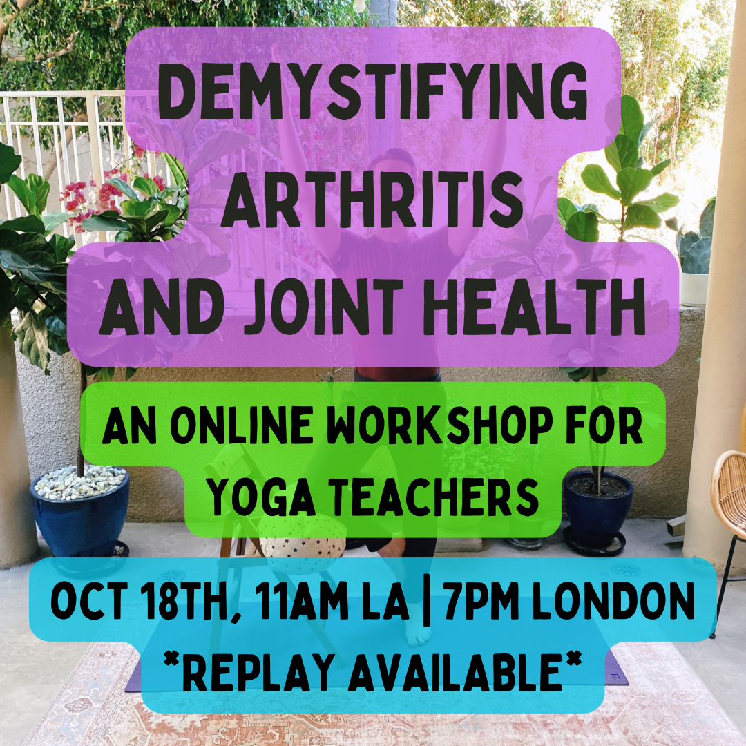 Demystifying Arthritis and Joint Health: 2-Hour Workshop