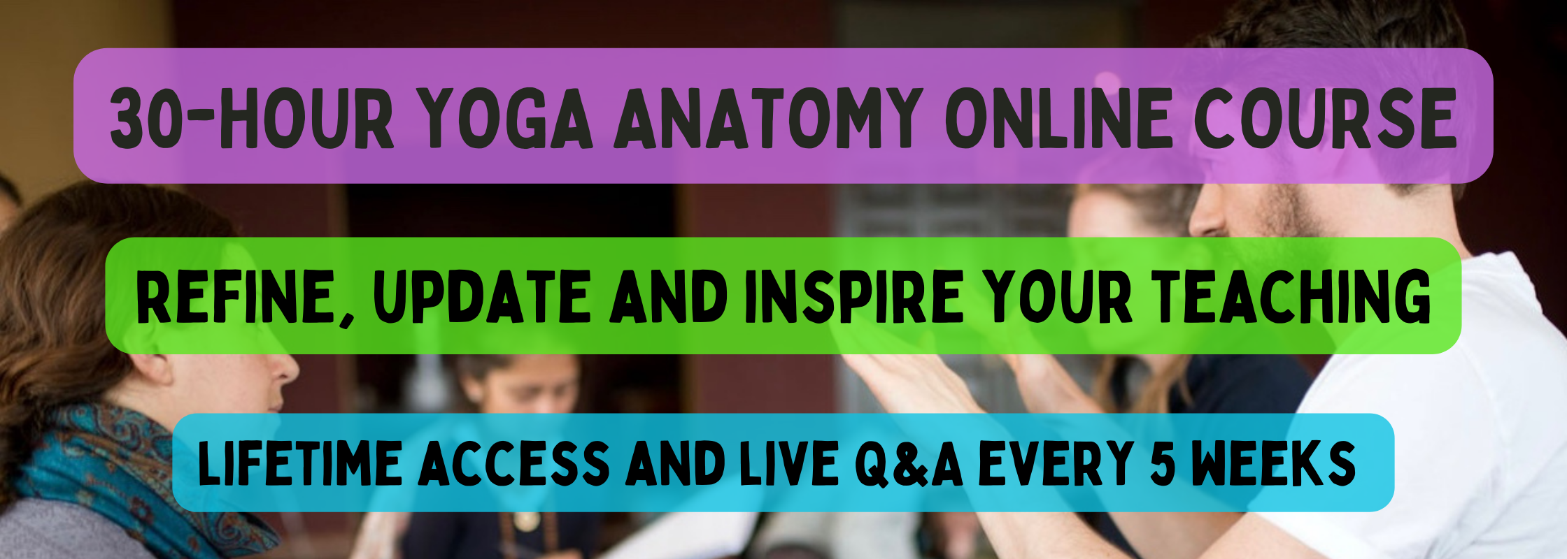 Yoga Anatomy Course