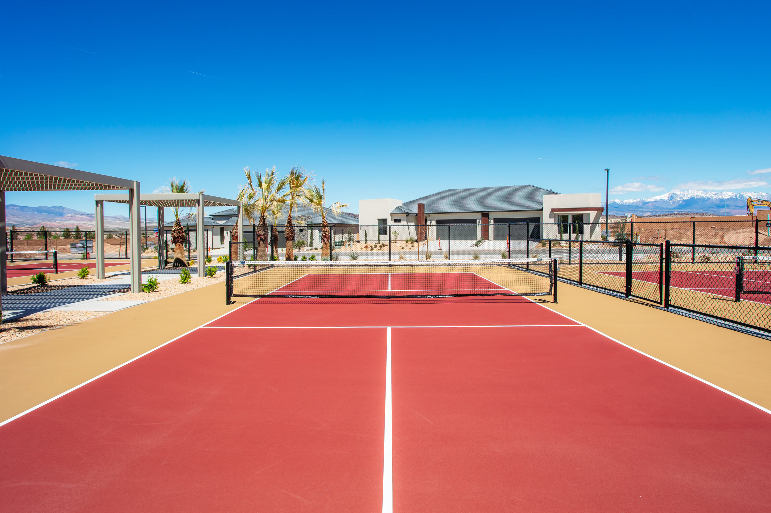 4 Pickleball Courts