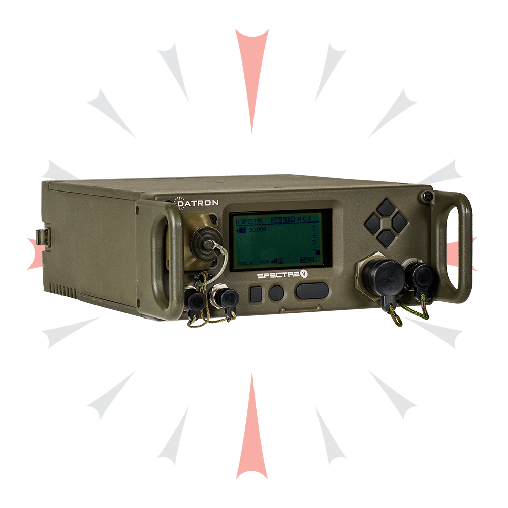 VHF Very High Frequency Tactical Radio — Datron