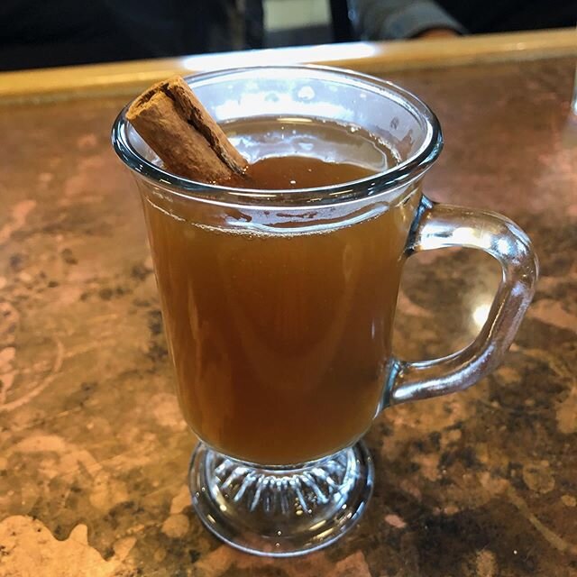 Tonight&rsquo;s drink special 10/17:  hot cider with spiced rum. $6