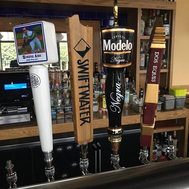 Currently on tap for $10 growler fills
Three Heads Strong Arm IPA
Swiftwater IPA
Modello Negra
XX Ambar