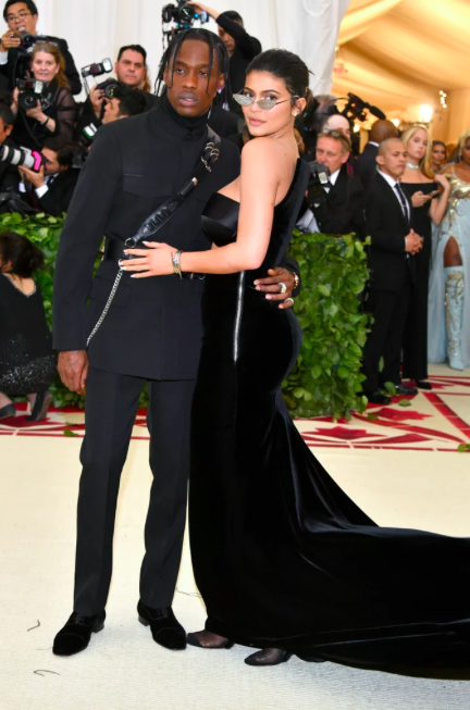 Travis Scott in Alexander Wang (sorry, Kylie)