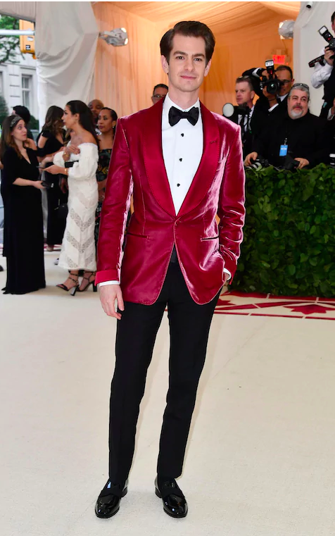 Andrew Garfield in Tom Ford