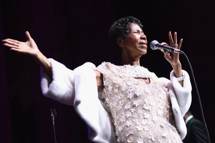 An image capturing Franklin's last performance.