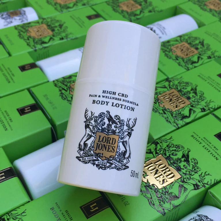 Lord Jones Pure CBD Pain & Wellness Formula Body Lotion, $50