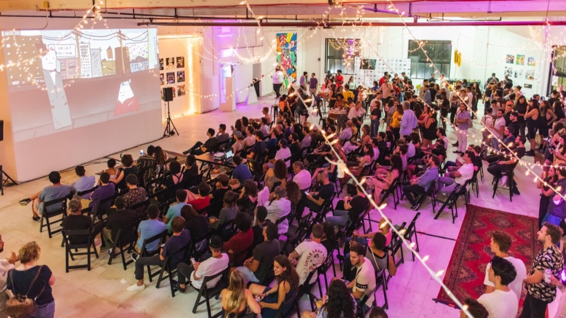 Dumpling House Studios during their launch party in August