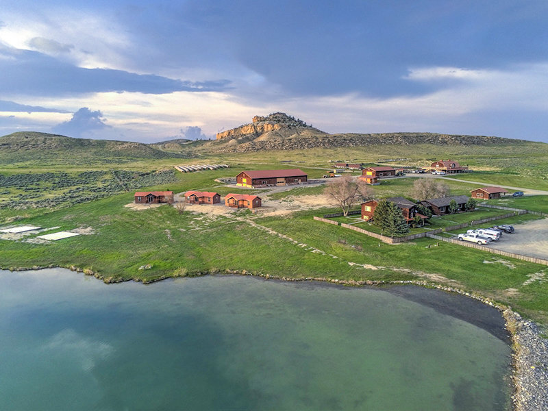 Kanye West’s ranch in Wyoming. Source: Powell Tribune