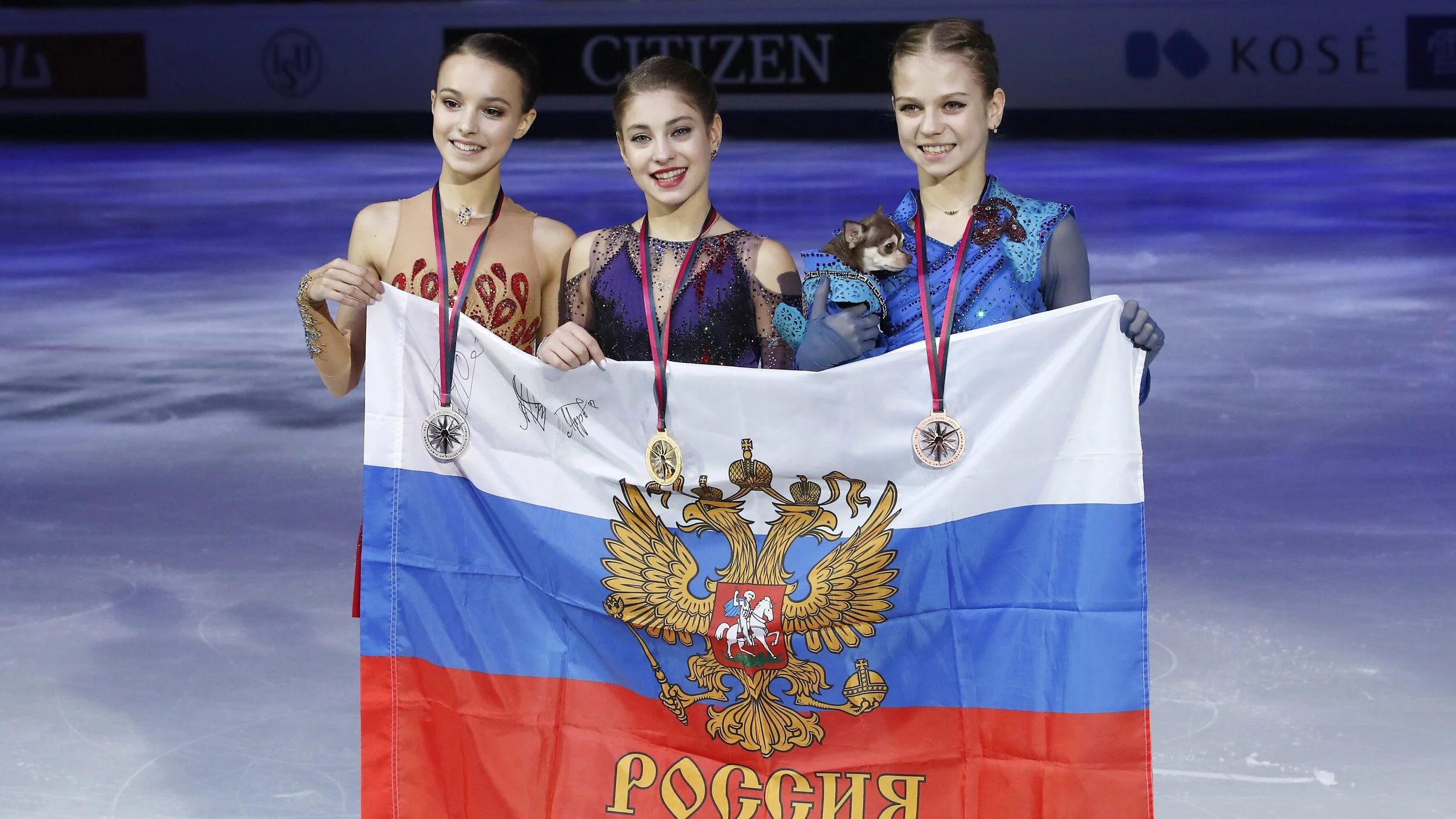 Russian Troika The 3 A's of Ladies Figure Skating — The Lexington Line