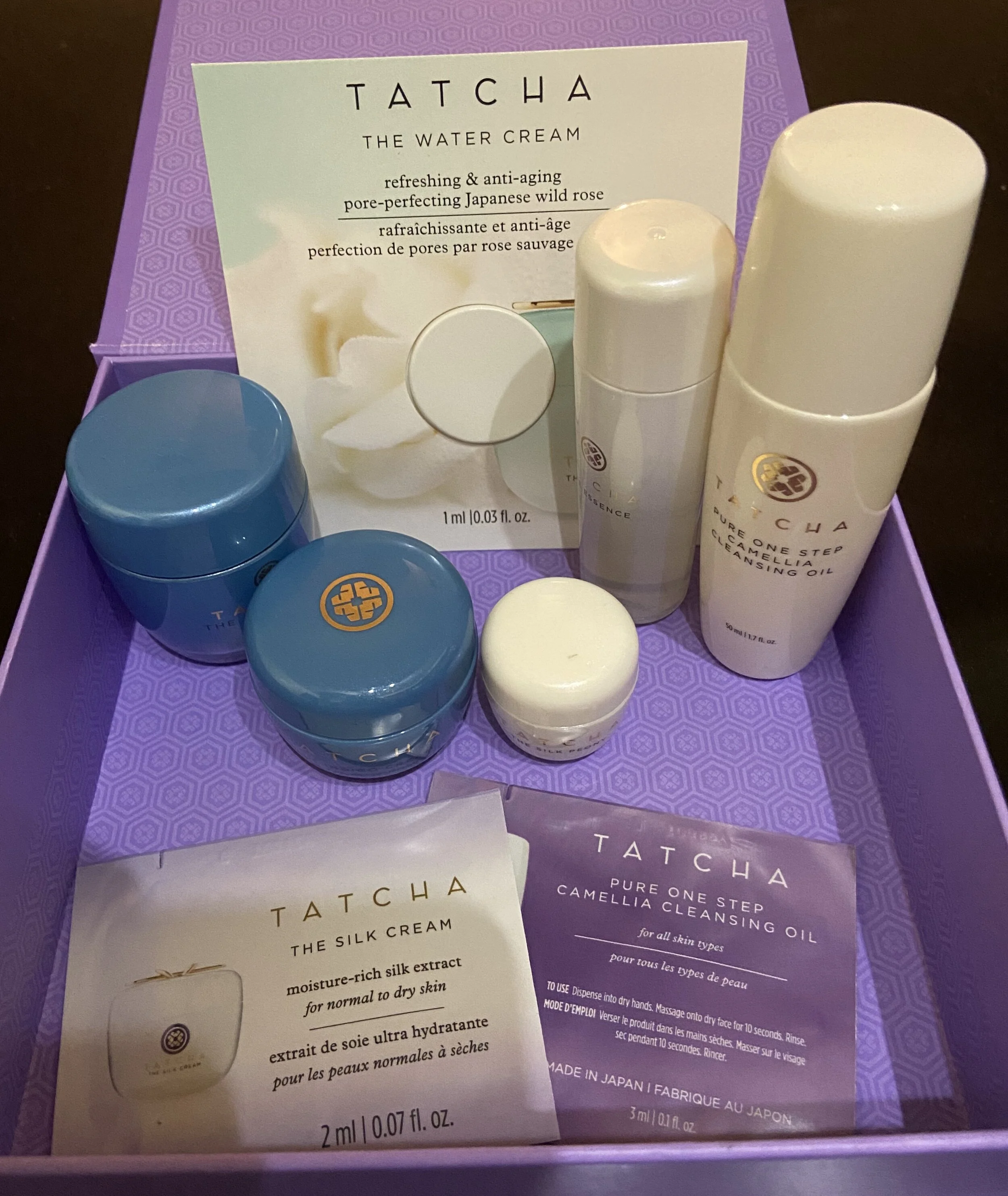 tatcha the starter ritual set normal to oily skin