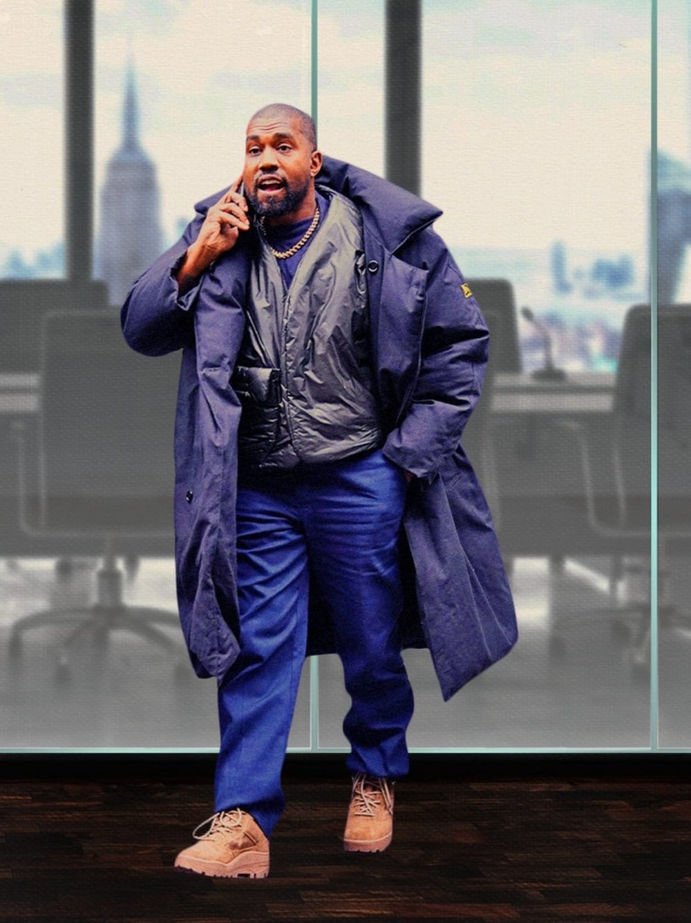 YEEZY GAP ROUND JACKET XXL カニエウエスト-