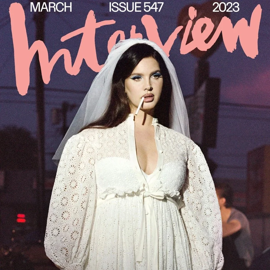 Lana Del Rey x Interview Magazine for Their March 2023 Issue