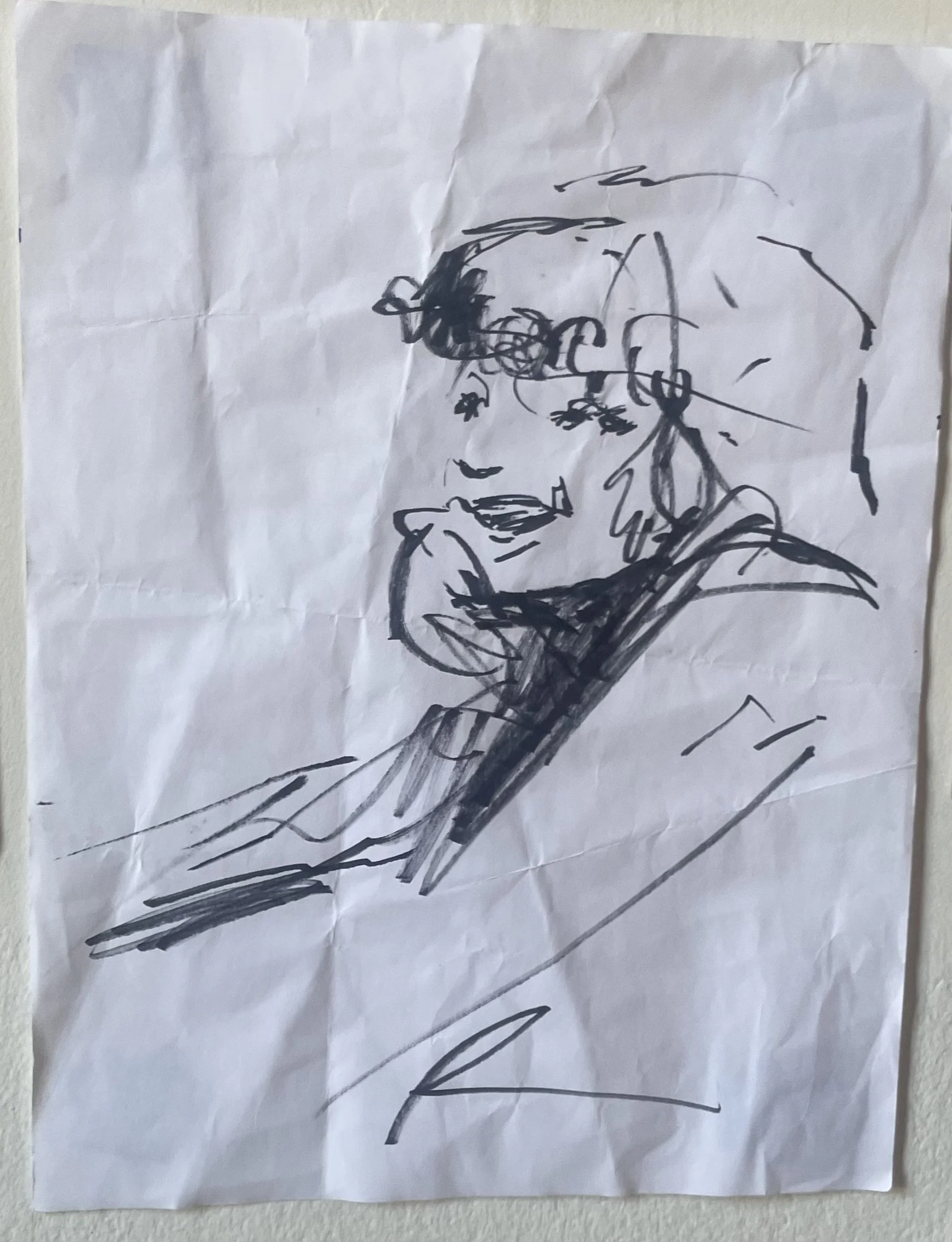  Portrait by artists from Double Down Saloon 