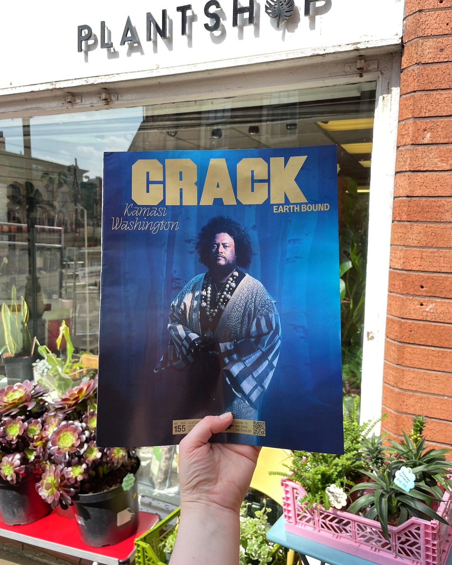 new @crackmagazine just in featuring @kamasiwashington 

pick up your FREE copy