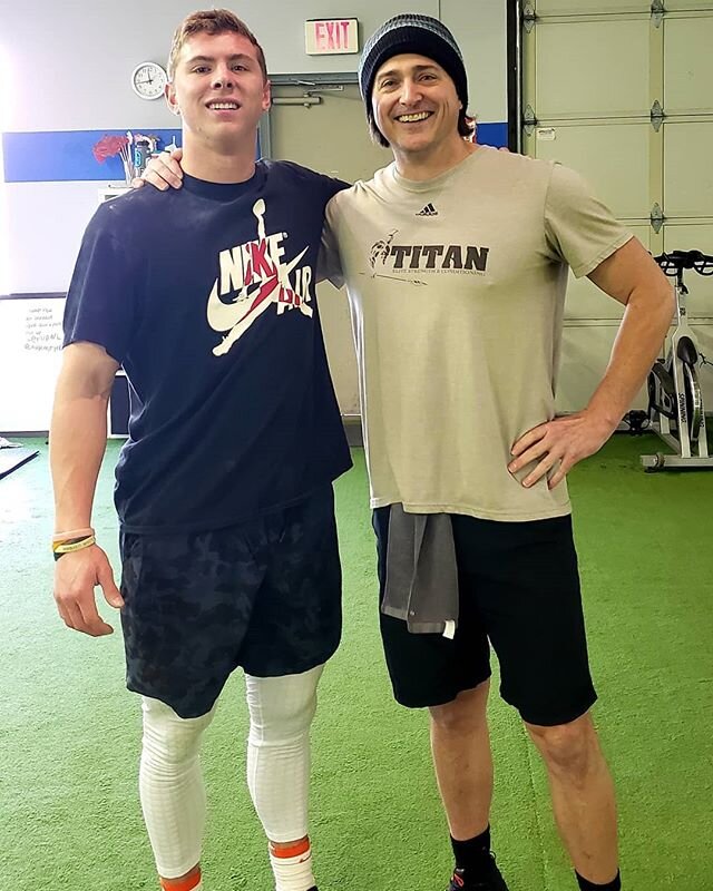 Train, eat, sleep.  Since the age of 13.  Consistent,  hard work. Commitment, loyalty.  No magic pill.  Big year Tucker.  #titanarmy #sportperformance #strengthandconditioning #speed #power #cuselax #lacrosse #quickness #agility