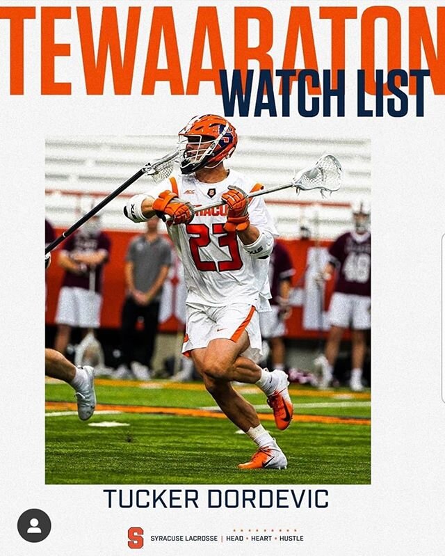 Lots of hours of hard work!  Nice to be rewarded for that. #cuselax #titanarmy #sportperformance #strengthandconditioning #speed #power #strength #heismanforlacrosse