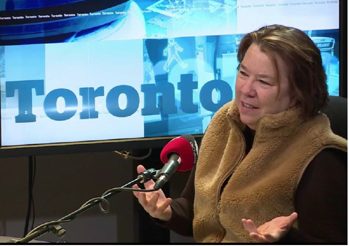 Appearing on CBC's Metro Morning with Matt Galloway, 20 April 2018