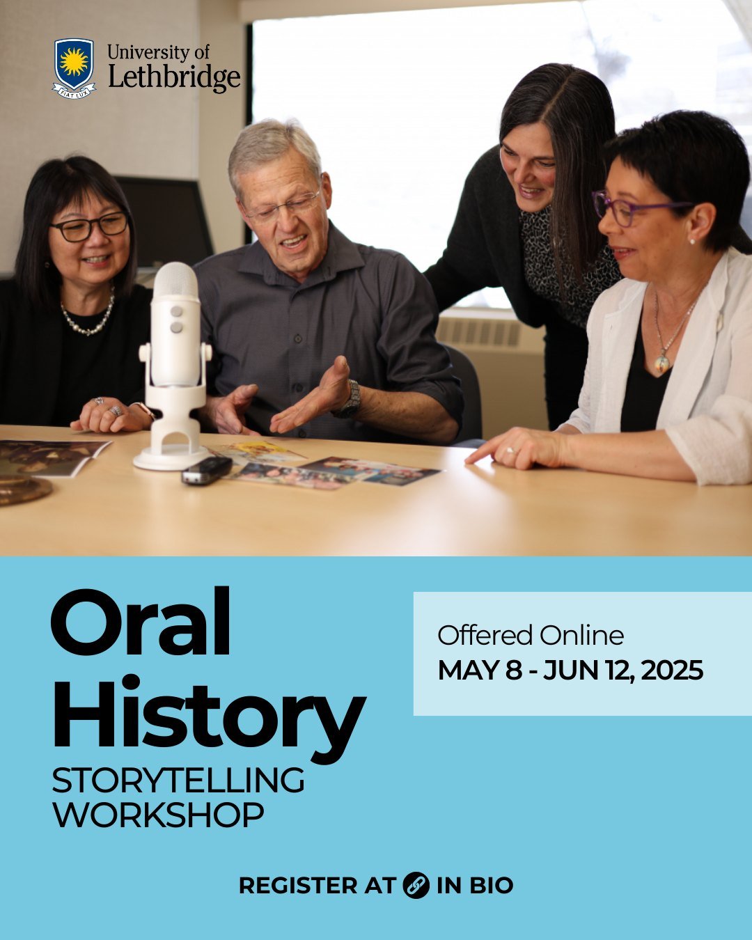 📣 Thinking about starting your own oral history project&mdash;or looking to sharpen your skills as an interviewer? 

We&rsquo;re excited to uplift our colleagues at @ulethbridge and share that registration is now open for the 2025 Oral History Story