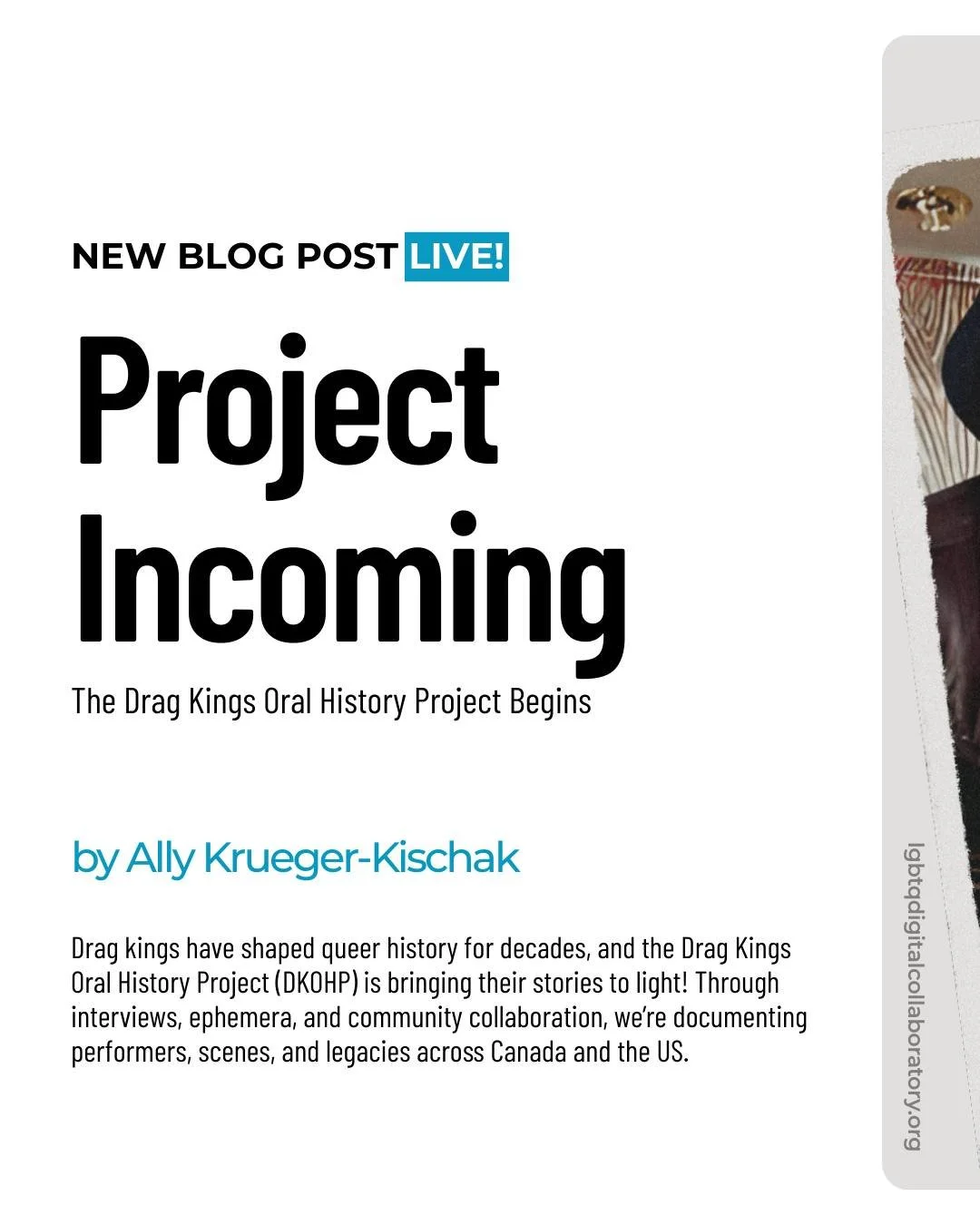 🚨 NEW BLOG POST

35 interviews, decades of drag king history, and a story you won&rsquo;t want to miss. Follow the DKOHP &mdash; link in bio.

📷 (from left) Drag Kings Christopher Noel, Johnny Kat, Carlos Las Vegas, Pat Riarch, and Luster Dela Virg