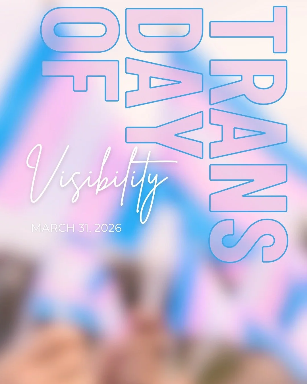 🏳️&zwj;⚧️Transgender Day of Visibility reminds us why being seen matters.

In addition to remembering history and mourning loss, we also need space to celebrate those who are living, creating, and leading today. Visibility affirms that trans lives a