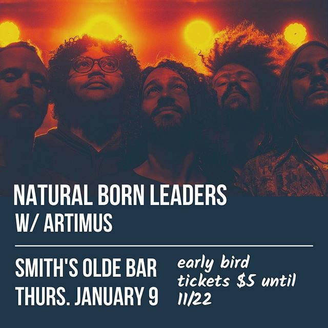 New shows coming up... Is it too early for 2020? Hell no!
.
.
.
#naturalbornleaders #artimus #atlantamusicscene #atlantamusic #livetronica #showannouncement