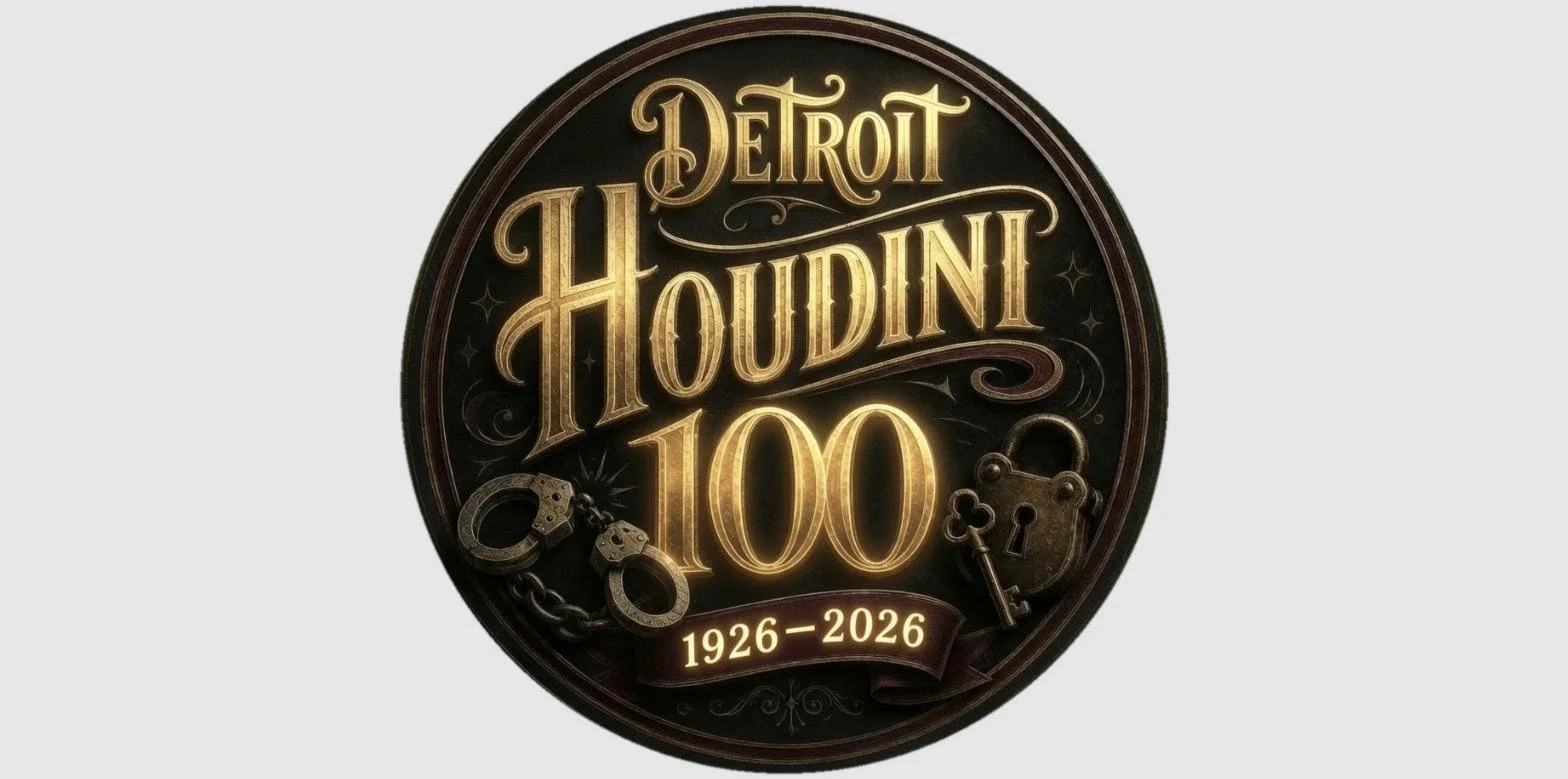 Houdini 100 Detroit badge