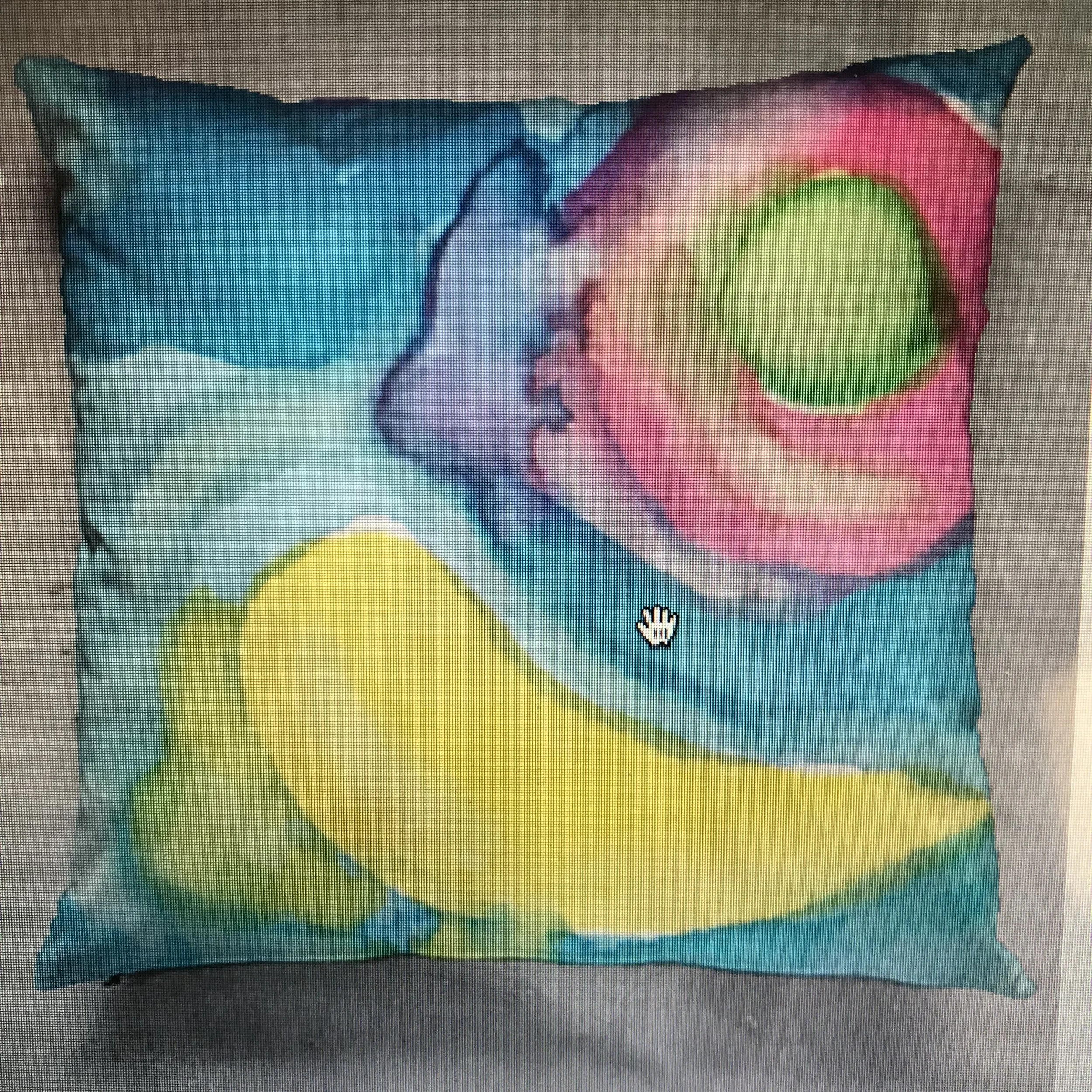 Bold Fish Pillow