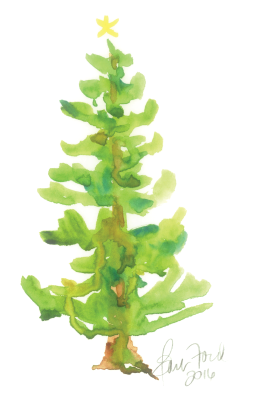 Christmas Tree with Star 2