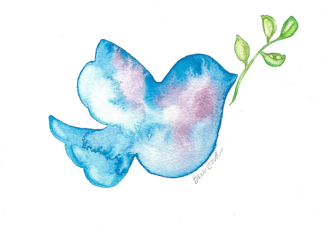 Peaceful Blue Dove.jpeg