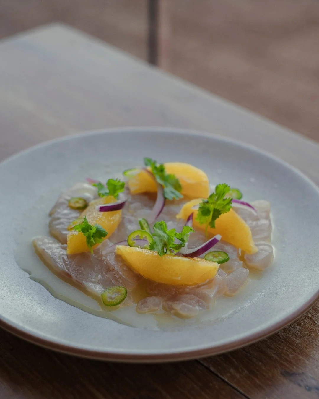 Fresh, zesty, and just the right kick: our Snapper Ceviche brings citrus, olive oil, green chilli &amp; red onion together for a plate that tastes like sunshine on the coast. 🌊

Whalers Restaurant Exmouth | Open 7 Days | Breakfast, Lunch &amp; Dinne
