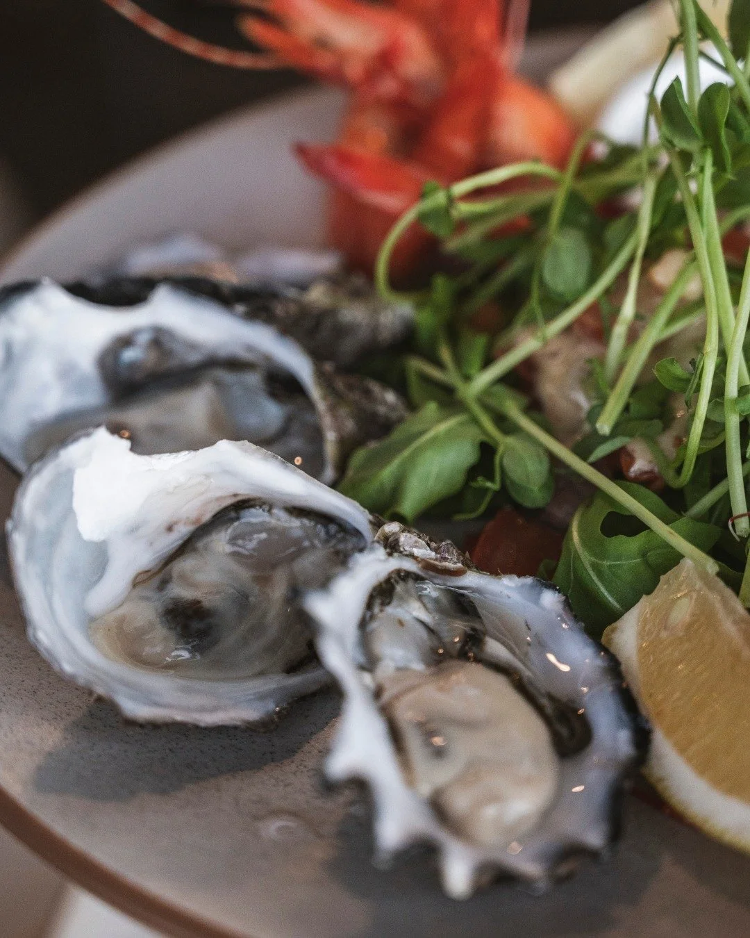 A little sneak peek at our Seafood Medley for 2 available for dinner 7 days a week:

- A feast of chilled Exmouth tiger prawns, Abrolhos scallops, Coffin Bay oysters, pan-seared snapper, grilled prawns, Exmouth bugs, crispy soft-shell crab and golden
