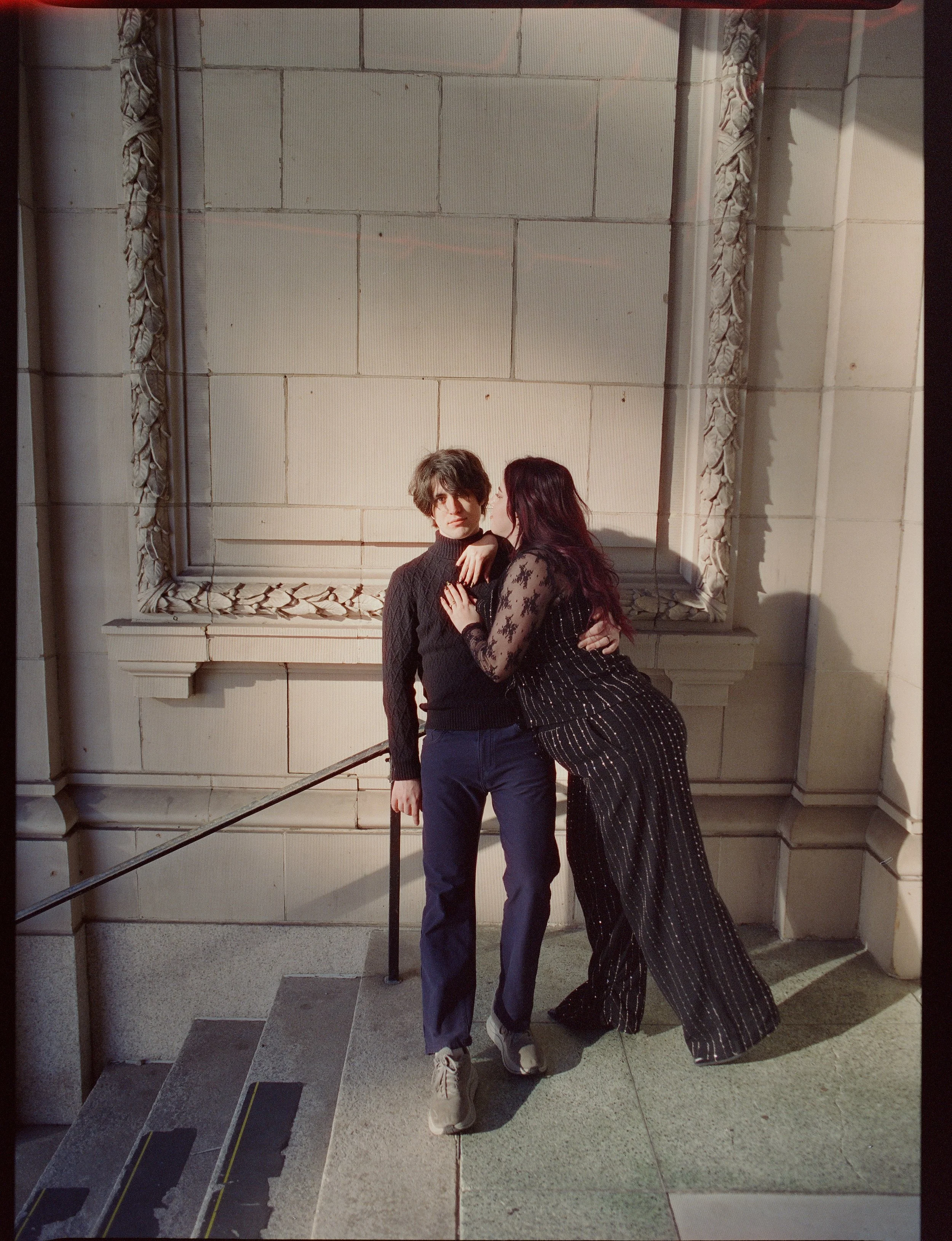 film forward wedding photographer edgy chic 120 film 35mm editorial fashion dakota burns photography dakotaburnsphotography couples wv West Virginia destination NYC LAX california worldwide vogue NYMM new york marriage magazine elopements unconventio