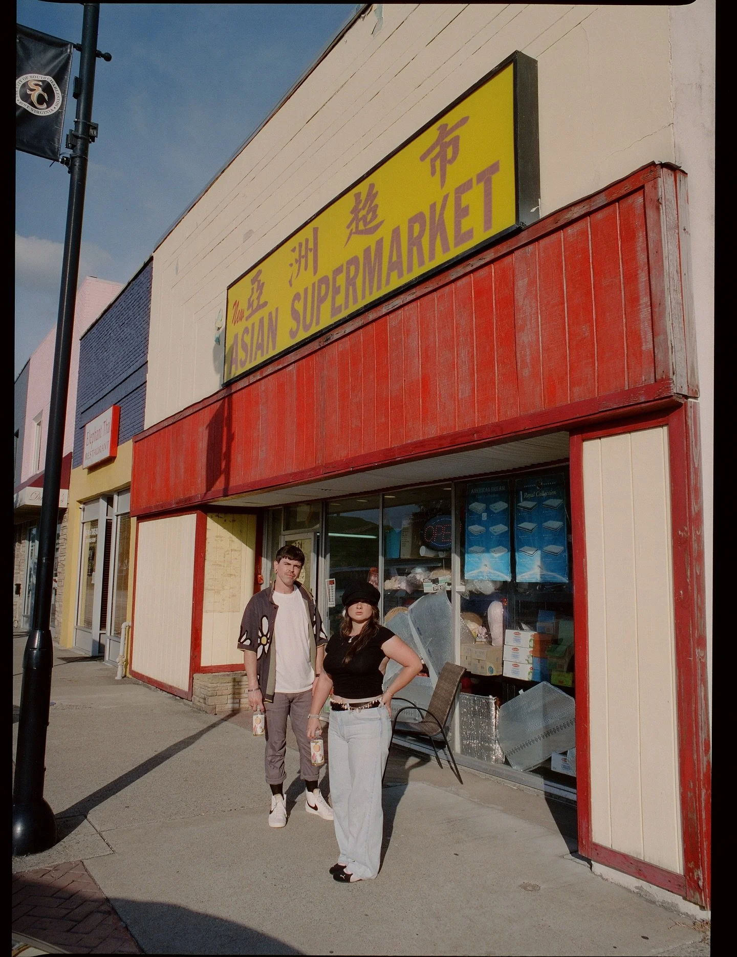 It may have been a million degrees, but that won&rsquo;t stop me creating&mdash;just go into the Asian Supermarket to buy a drink and cool off. 🧊

&bull; mix of color &amp; black/white medium format 120 film &amp; experimental 35mm film

dakotaburns
