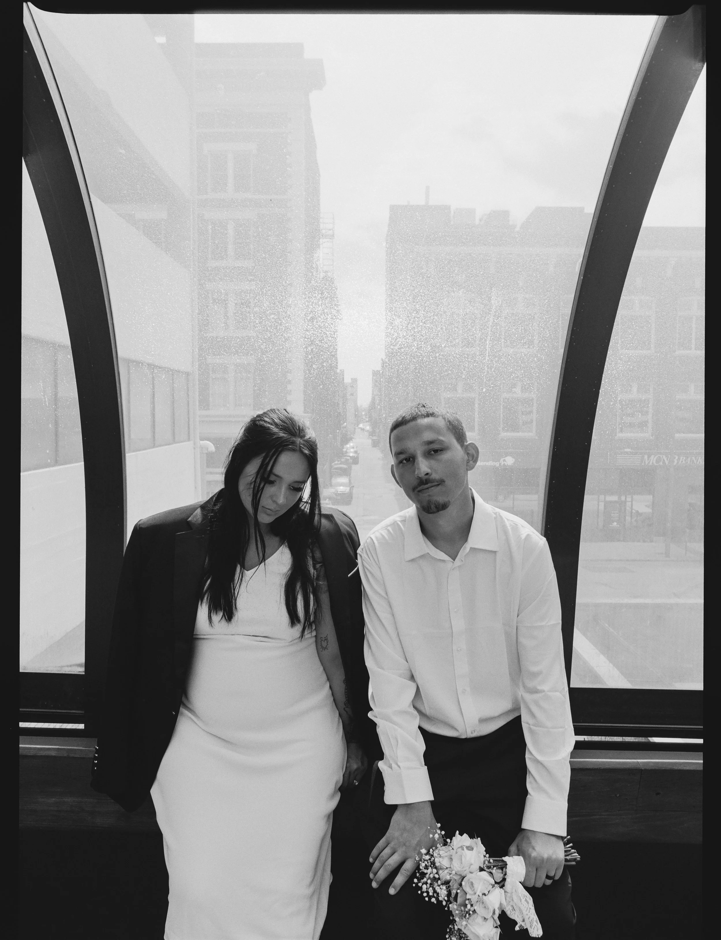 B &amp; M saying &ldquo;I do.&rdquo;💍

&bull; mix of medium format 120 film &amp; 35mm film 

dakotaburnsphotography.com

📍Huntington, WV