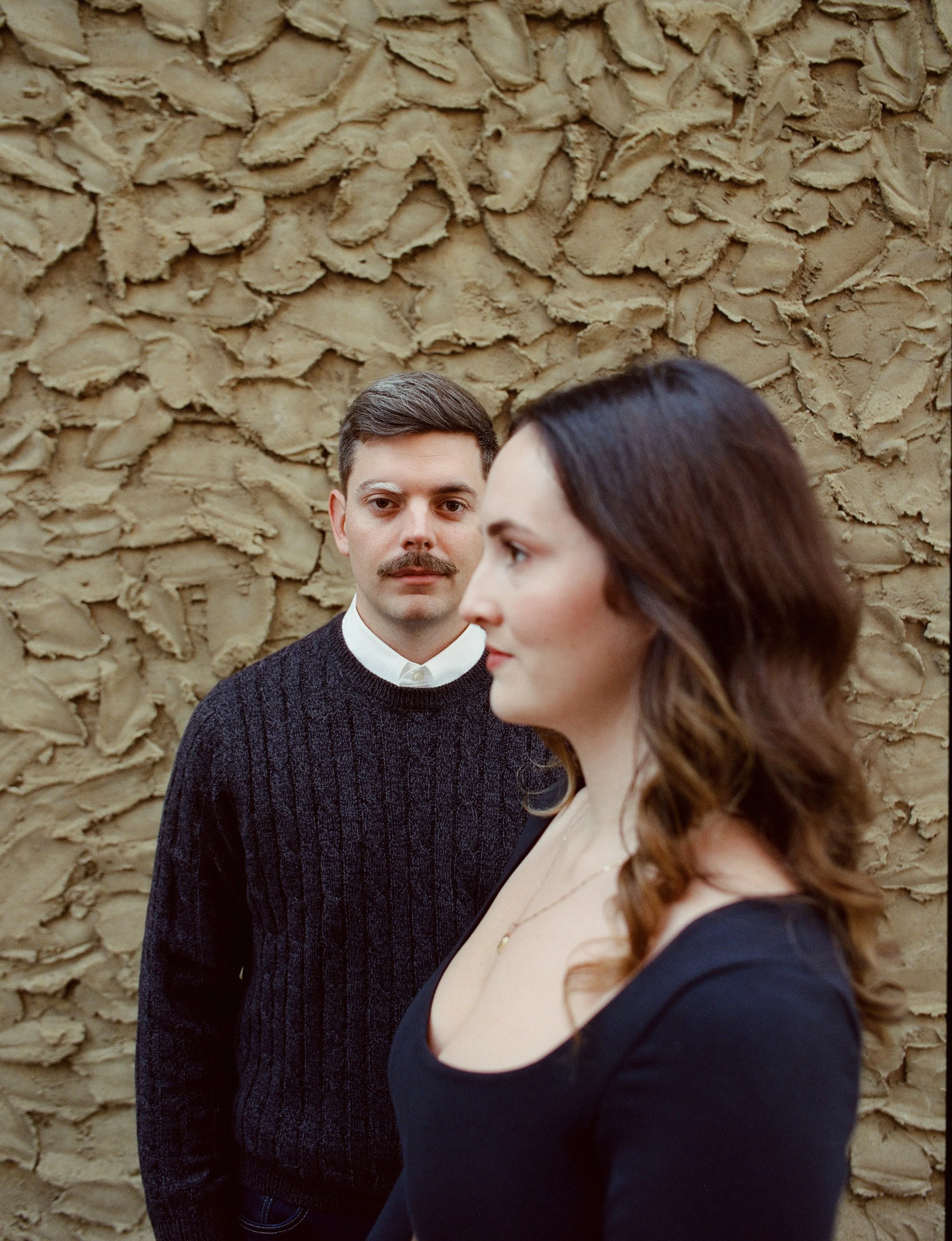 medium format 120 film couples session charleston wv west virginia dakota burns photography