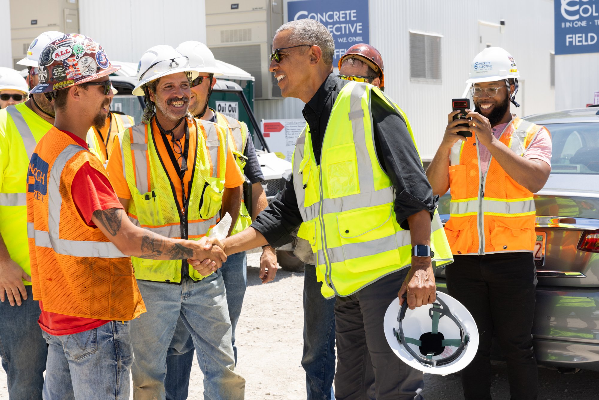 Obama Presidential Center site visit 