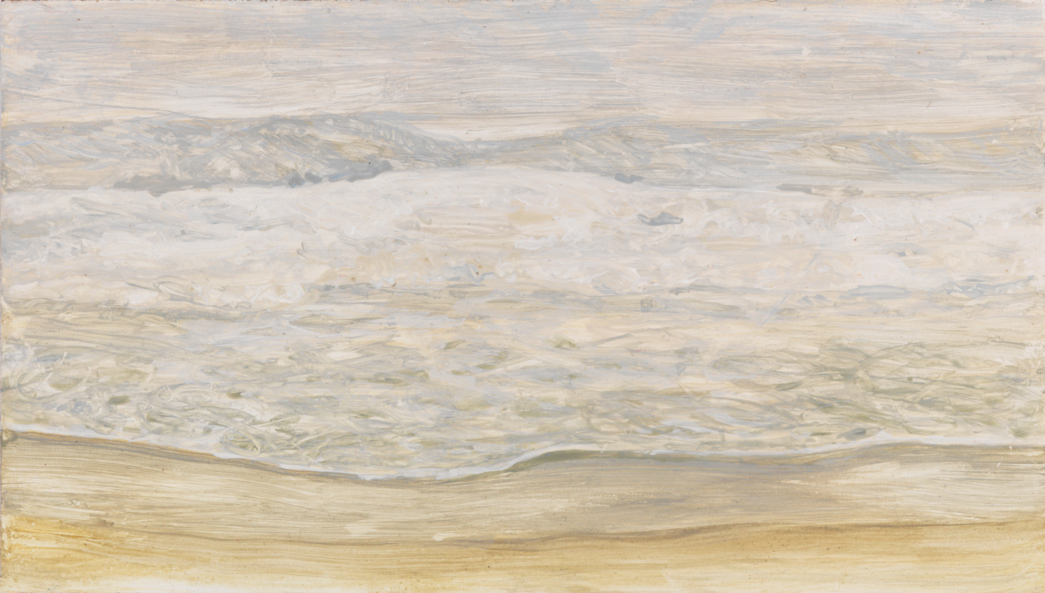 East Hampton, 2005, acrylic on panel, 4.5" x 8"