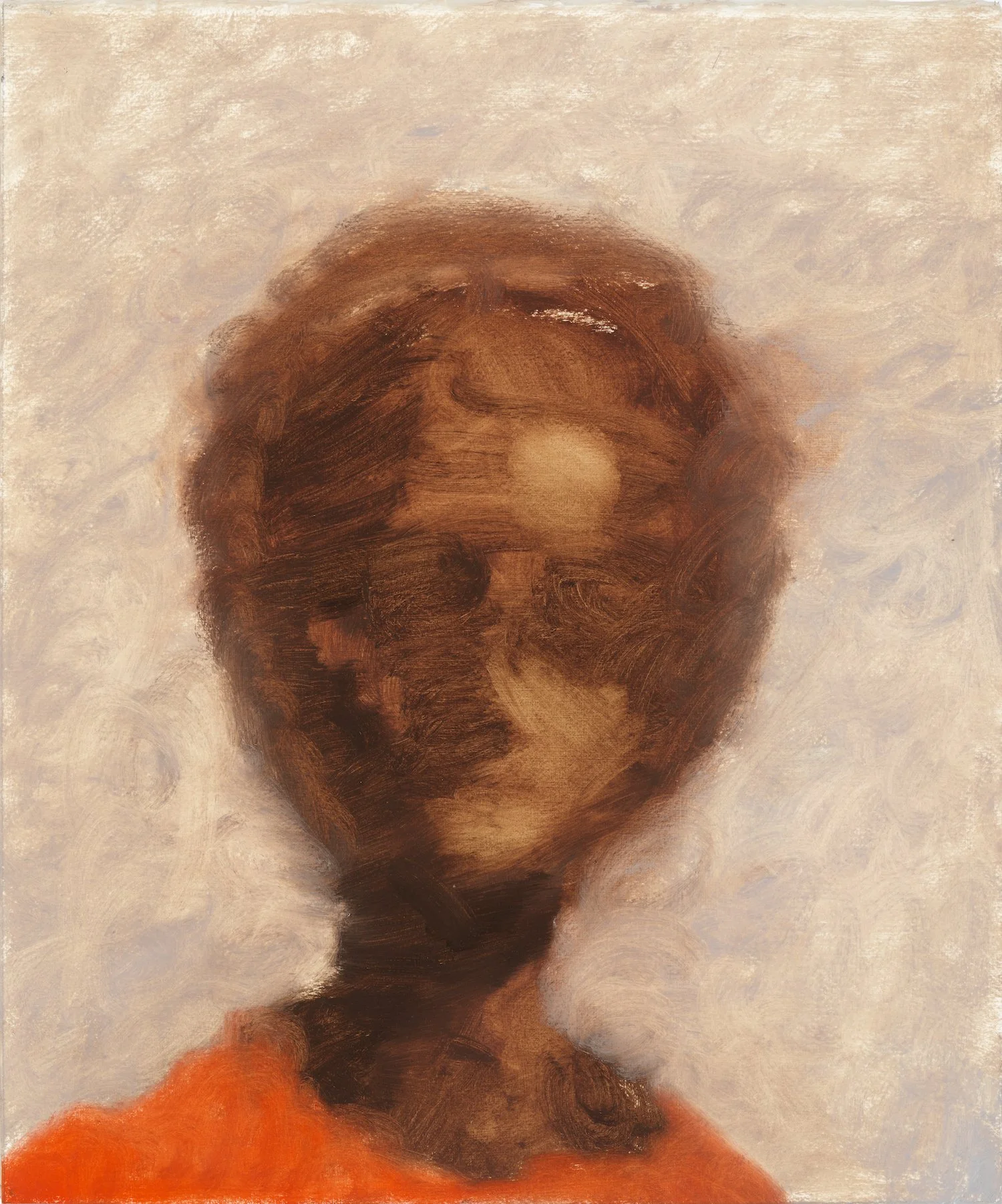 Blurry Lady in Orange