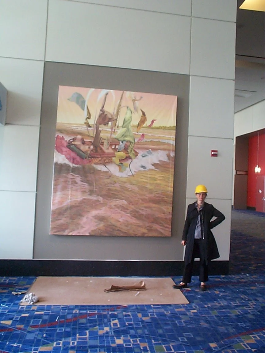  Installation view at the McCormick Place Convention Center. 