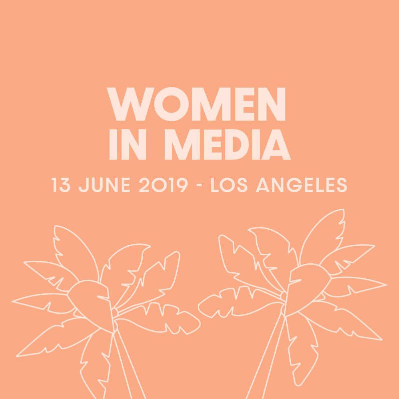 Founder and CEO of The Waking Hour Brittany Tilleman speaks at the Women in Media Conference 