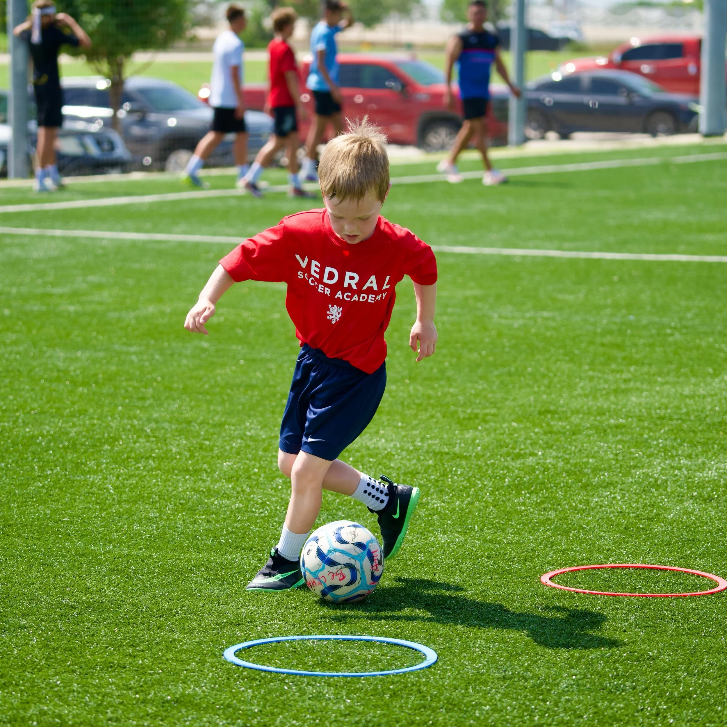 Small touches. Big progress. ⚽️

Building confidence on the ball one rep at a time and making sure the fundamentals start early.

Ready to get your player more touches and more confidence? DM us or visit vedralsoccer.com to get started.

#VedralSocce