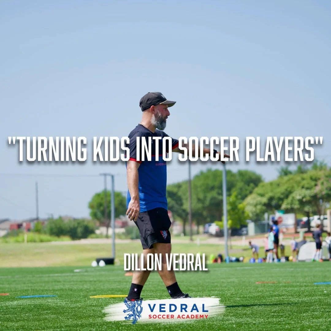Today&rsquo;s motivation comes straight from @dved10 himself:

&ldquo;Turning kids into soccer players.&rdquo;

That has been the mission at Vedral Soccer Academy since day one in 2014. Teach the game, build confidence, develop better decision-makers
