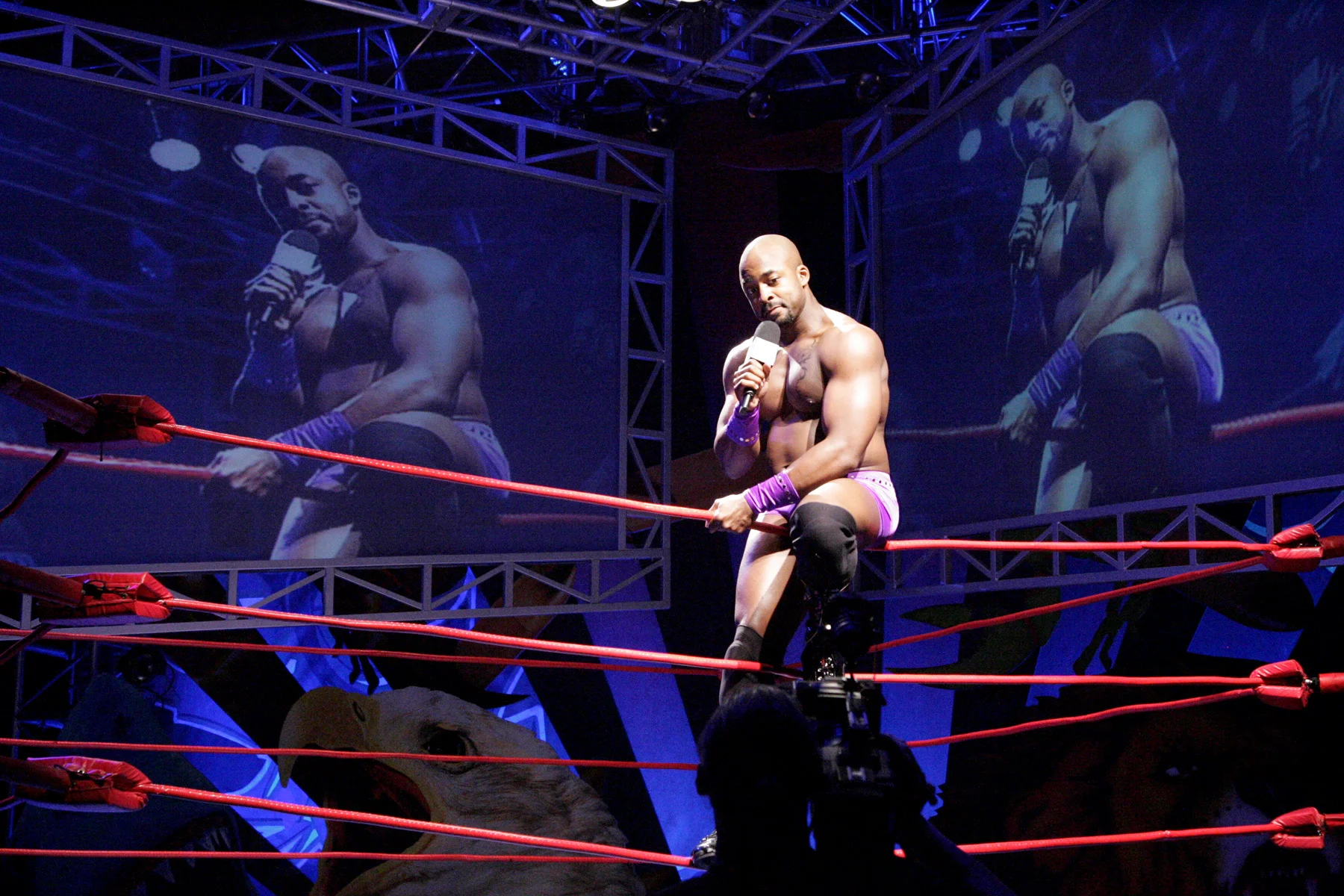 West Coast Premiere of The Elaborate Entrance of Chad Deity by Kristoffer Diaz, Directed by Edward Torres at the Geffen Playhouse in Los Angeles, CA (2011)
