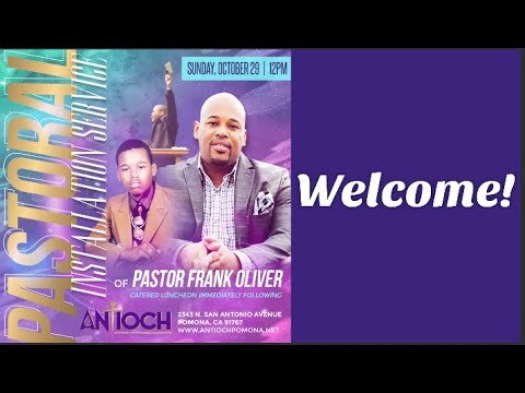 Pastoral Installation for Frank C Oliver (Copy)