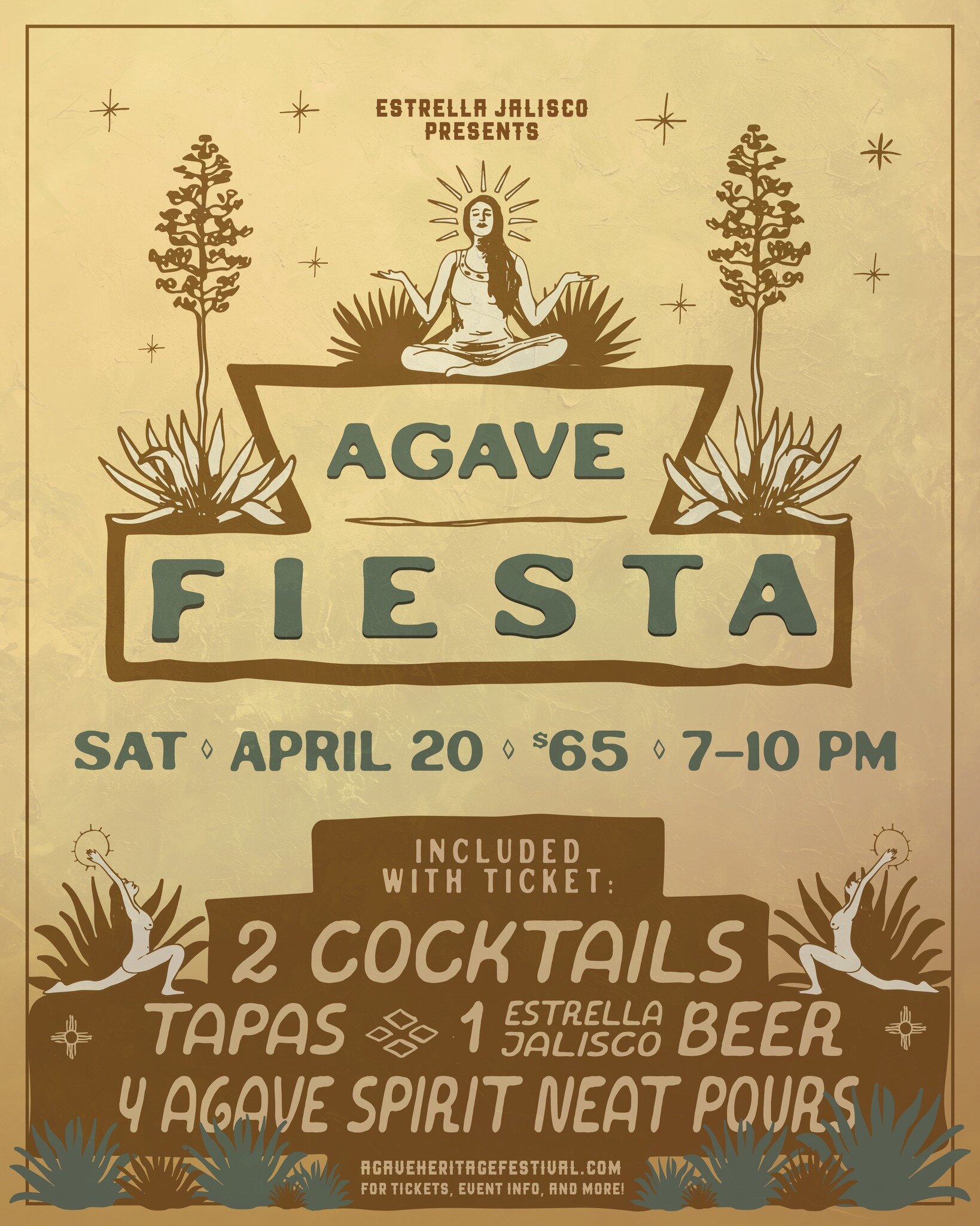 Get ready to savor the spirit of agave at our annual signature event, Agave Fiesta, presented by Estrella Jalisco! 

🎶 Groove to the tunes of @mammacoal , while treating your taste buds to delectable dishes and expertly crafted agave spirits. Your t