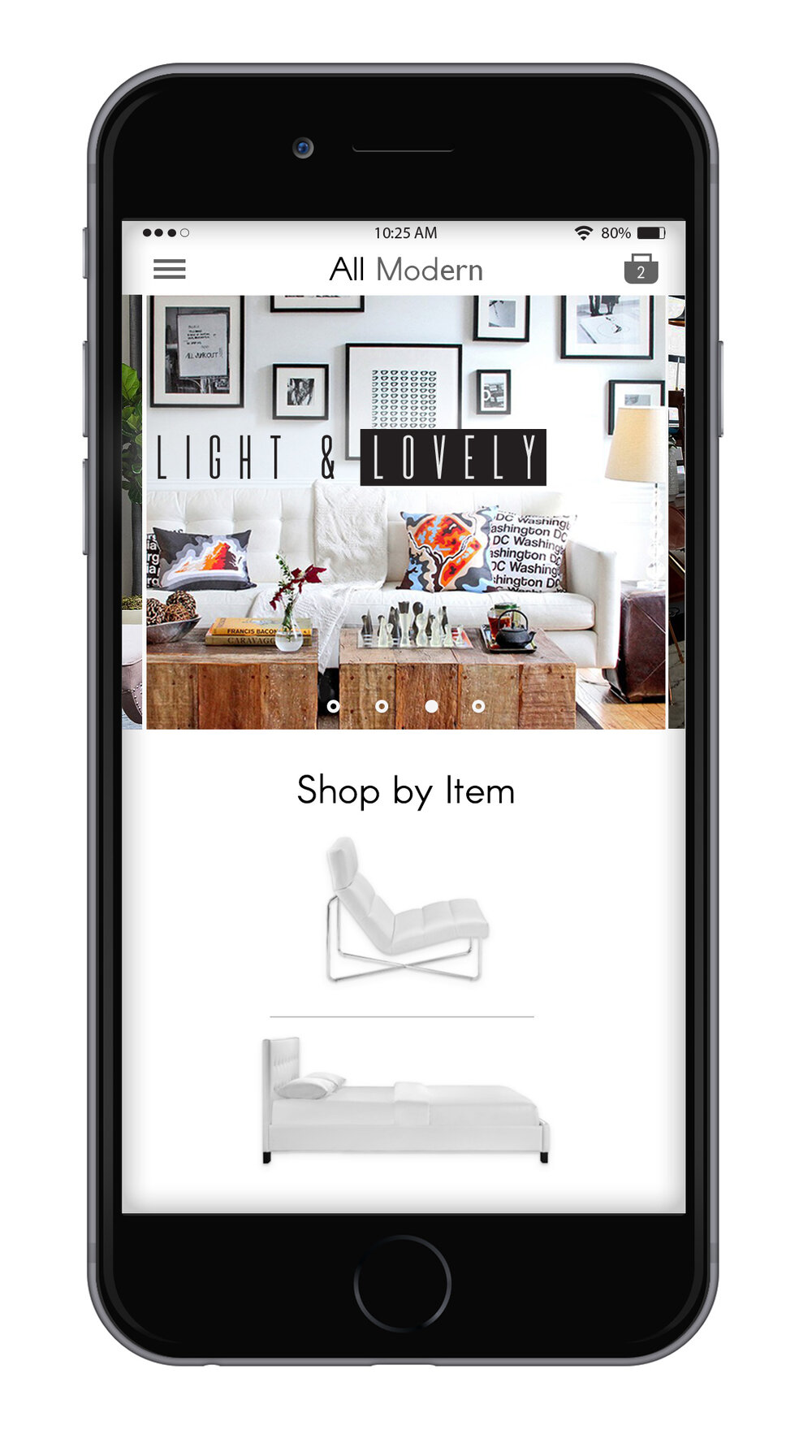 All Modern Furniture Store App Margaret Kubayko