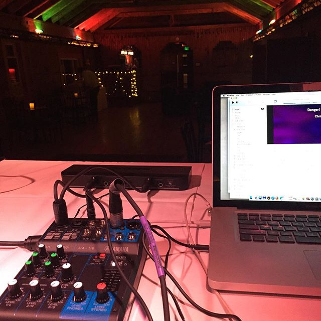 Did you know? #Getdownupstate does karaoke too! Tonight&rsquo;s office was my perennial stomping ground, @fullmoonresortweddings, where I KJ&rsquo;ed my little buns off for the verrrrrry ridiculous drunken after party. Got to take my new #Yamaha MG06