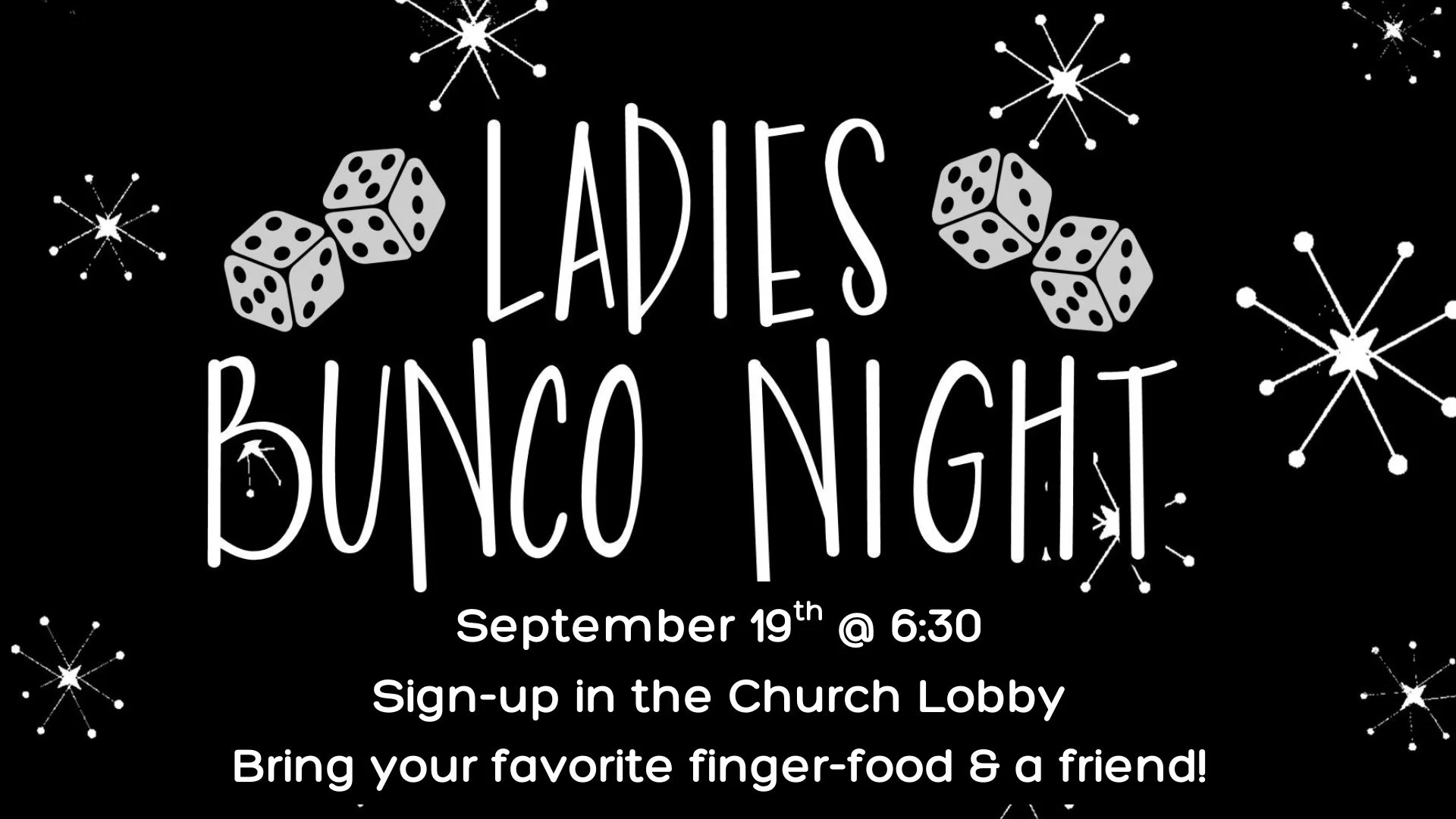 Ladies Bunco Night